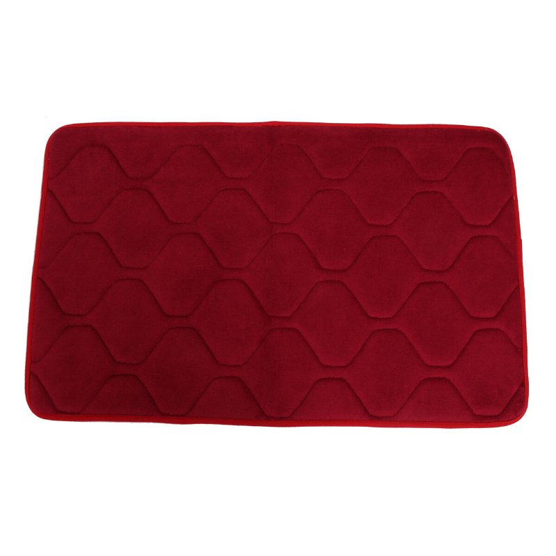 80x50cm Chłonny Antypoślizgowy Dywanik Z Pianki Memory Dywan Do Kąpieli Coral Velvet Chronic Rebound Mata Podłogowa