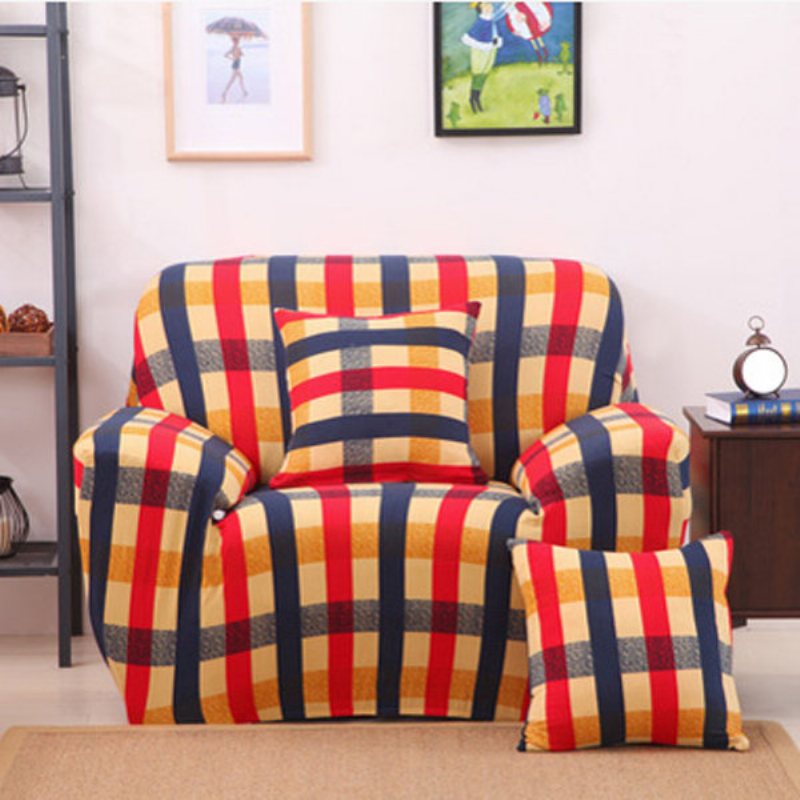 Jednomiejscowa Tekstylna Elastan Strench Elastyczna Drukowana Sofa Narzuta Na Sofę Ochraniacz Mebli