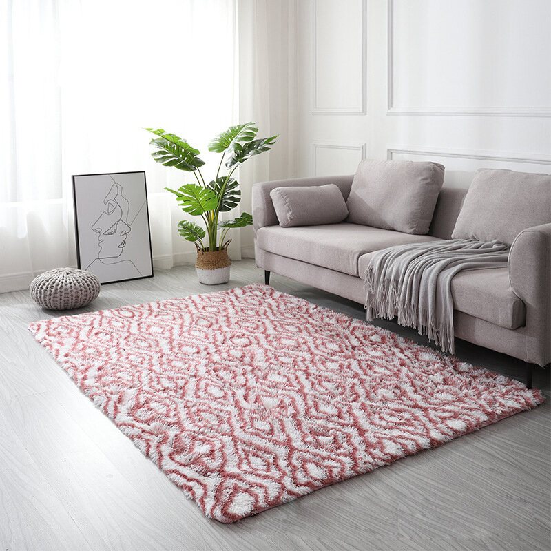 Kolor Gradientu Tie-dye Pluszowy Dywan Salon Sypialnia Stolik Kawowy Koc Gabinet Sala Konferencyjna Koc Tatami