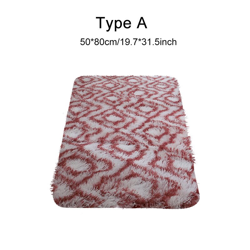 Kolor Gradientu Tie-dye Pluszowy Dywan Salon Sypialnia Stolik Kawowy Koc Gabinet Sala Konferencyjna Koc Tatami