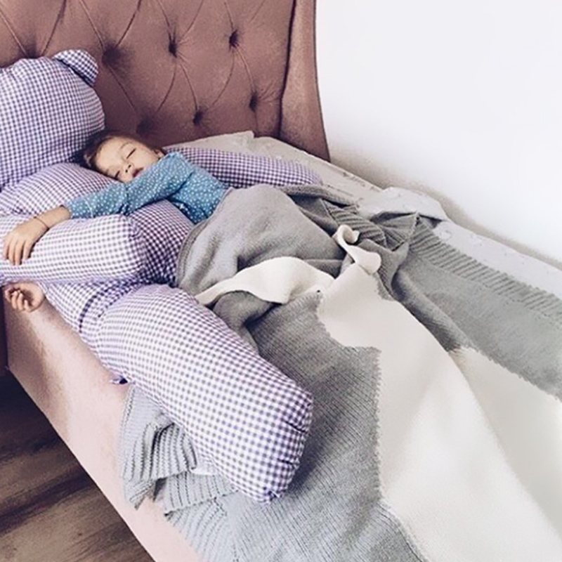 Niemowlę Baby Bunny Napping Koc Królik Pościel Ręcznik Pokrywa Rzuca Wrap Soft