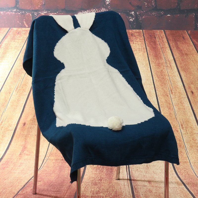 Niemowlę Baby Bunny Napping Koc Królik Pościel Ręcznik Pokrywa Rzuca Wrap Soft