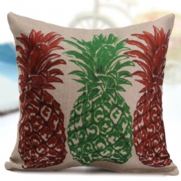 Pościel Vintage Ananas Z Widokiem Na Ocean Poszewka Na Poduszkę Domowa Sofa Na Samochodową