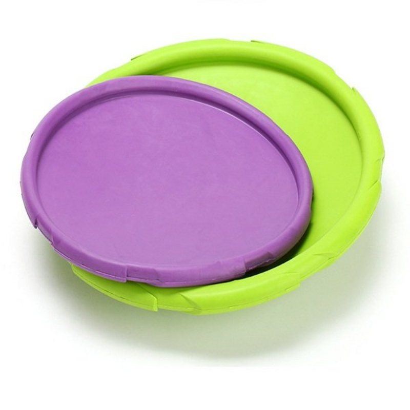 18 cm Pet Dog Gumowy Pływający Latający Dysk Produkty Dla Zwierzaka Domowego Dog Bite Training Soft