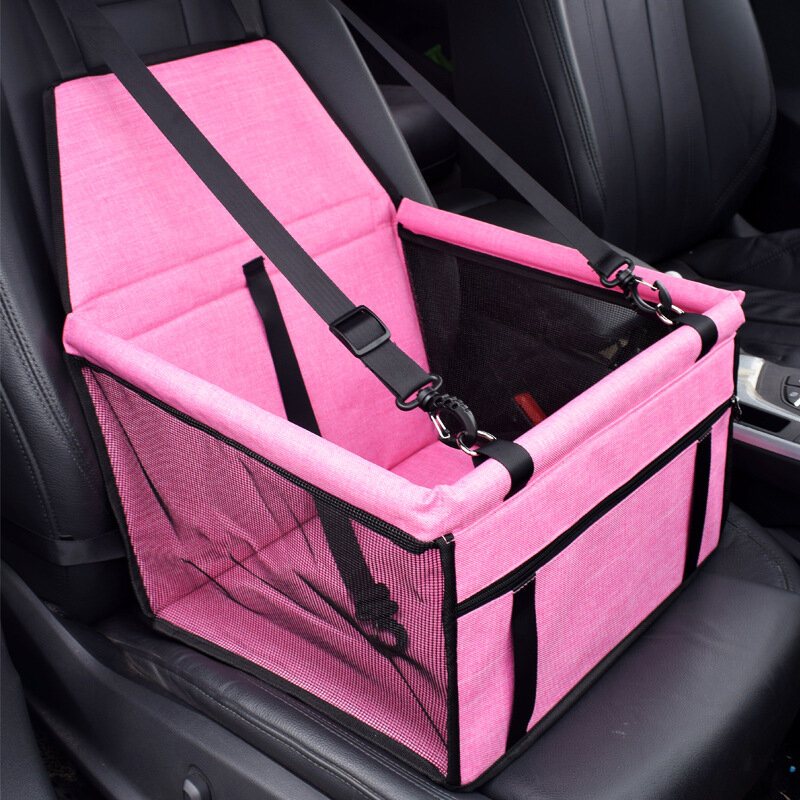 7 Kolorów Polska Tkanina Oxford Pet Carrier Na Przednie Siedzenie Dla Psa Cat Travel Car Seat