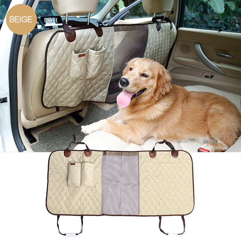Doglemi Luxury Pet Bariera Bezpieczeństwa Na Tylnym Siedzeniu Dog Cat Travel Safety Net