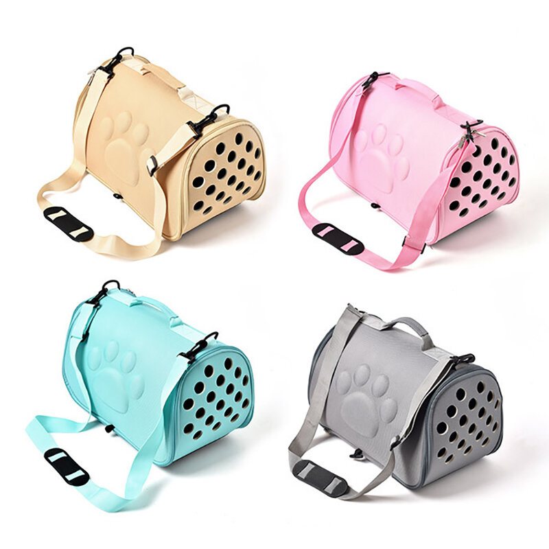 Eva Pet Outdoor Travel Carrier Dog Cat Oddychająca Torba Z Gąbką