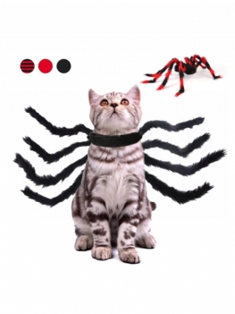 Pet Halloween Pająk Klatka Piersiowa Powrót Kreatywny Kot Pies Mały Kostium Transformacji