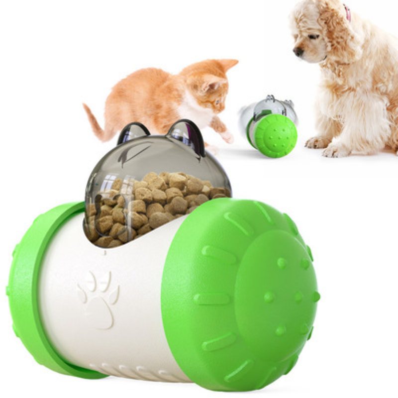 Produkty Dla Zwierzaka Domowego Nowy Tumbler Puzzle Slow Food Leaky Ball Pet Dog Toy 1 Szt